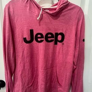 Jeep long sleeve hooded tee